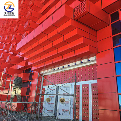 Easy And Quick Installation Of Aluminum Metal Ceiling For Retail Storefronts